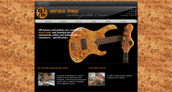 Desktop Screenshot of gm-guitars.com